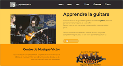 Desktop Screenshot of juline.apprendrelaguitare.ca